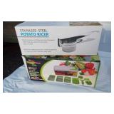New in Package Potato Ricer, Canape Bread Molds, Baby Cakes, Nicer Dicer Plus