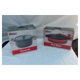 New Parini 3qt Casserole and Oval Baker