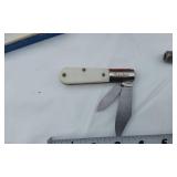 Lake Lillian Farmers Elevator Barlow Pocket Knife and Lake Lillian Farmers Elevator Vintage Bowl and Lake Lillian Co-Op Mini Screwdriver Kit