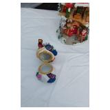 Lot of Holiday Decorations Including Santa