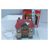 Dickens Collectables Towne Series Lighted House with Original Box