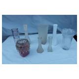 Lot of Glass Vases