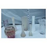 Lot of Glass Vases