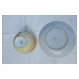 Lot of Vintage Teacups and Saucers including Royal Halsey and Roslyn