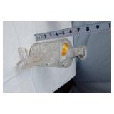 Crystal Glassware including Vase, Compote, and Decanter