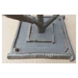 Marjolein Bastin Birdhouse with Accessories and Metal Tree Sculpture (maybe led? or copper? it