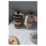 Assorted Decorative Home Items including Wooden Plaques, Mirrors, and More