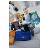 Various Household and Collectible Items including Arm & Hammer Pet Fresh, Projectables, and Miscellaneous Toys and Tools