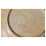 Dolphin Decor Fan, Vintage Plate, Drumsticks, and Other Decorative Items