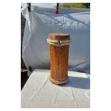 Ceramic Nautical Post with Rope Detailing