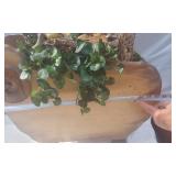 Ram Shaped Planter with Vegetation and Decor