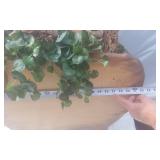 Ram Shaped Planter with Vegetation and Decor