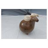 Ceramic Ram Figurine