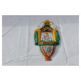 Leona Lavorato Hand-Painted Ceramic Wall Decor