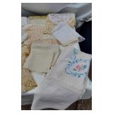 Vintage Doilies and Table Linens