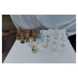 Lot of Assorted Glassware Including Budweiser, Lake Lillian Centennial, Little Crow Archers Mug