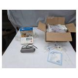 Omron Automatic Inflation Blood Pressure Monitor Model HEM-713C, McKesson Split Sponges and Medical Supplies