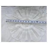 Large Vase, Decorative Plates, and Swirled Glass Tumbler