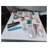 Holiday and Party Supplies including Gift Bags, Hangers, and Decorations