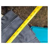 Leather Motorcycle Apparel including Interstate Leather Vest Size L and Interstate Leather Chaps Size Small. And Milwaukee Vest Liner SizeL