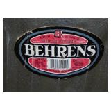 Metal Trash Can on Hand Cart