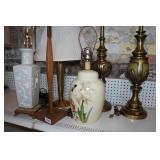 Assorted Table and Floor Lamps