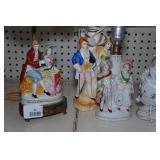 Victorian Couple Lamps