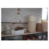 Assorted Lamp Shades and Pendant Lights