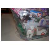 McDonalds Happy Meal Toys - 9 Lbs - Beanie Babies, Hello Kitty