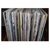 Record Albums with Rack - Elvis, Young Rascals, Grand Funk