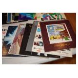 Record Albums with Rack - Elvis, Young Rascals, Grand Funk