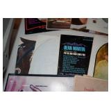 Record Albums with Rack - Elvis, Young Rascals, Grand Funk