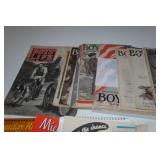 Vintage Magazines and Books - Boys Life, Camp Fire Girls