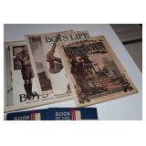 Vintage Magazines and Books - Boys Life, Camp Fire Girls