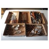 Assorted Cutlery and Serving Ware
