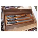 Assorted Cutlery and Serving Ware