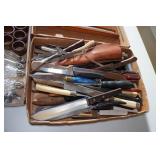 Assorted Cutlery and Serving Ware