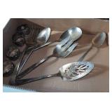 Assorted Cutlery and Serving Ware