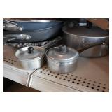 Assorted Cook Ware - Pots and Pans, Sifter