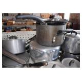 Assorted Cook Ware - Pots and Pans, Sifter