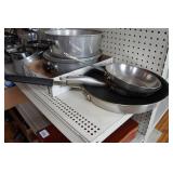 Assorted Cook Ware - Pots and Pans, Sifter