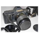 Vintage Canon T70 35mm SLR Camera