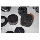 Vintage Pentax ME Super 35mm SLR Camera with Accessories