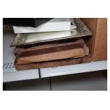 Assorted Picture Frames and Mirrors - Oval Curved Glass Frame