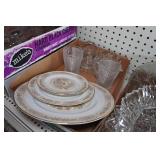 Assorted Housewares - Pots and Pans, Antique Glassware, Cutlery, Flatware, Jerky Maker