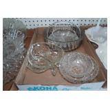 Assorted Housewares - Pots and Pans, Antique Glassware, Cutlery, Flatware, Jerky Maker