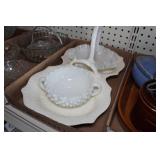 Assorted Housewares - Pots and Pans, Antique Glassware, Cutlery, Flatware, Jerky Maker