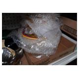 Assorted Housewares - Pots and Pans, Antique Glassware, Cutlery, Flatware, Jerky Maker