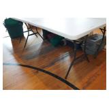 Lifetime Folding Plastic Banquet Table