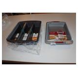 Farberware 9 x 13 Cake Pan, Chicago Metallic Lasagna Trio Pan